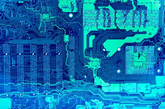 An image of macro shoots of motherboard