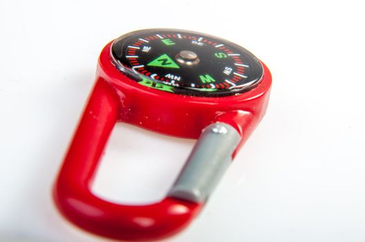 An image of compass showing north direction