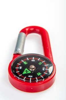 An image of compass showing north direction