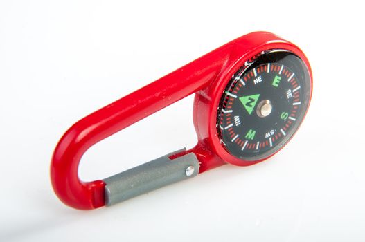 An image of compass showing north direction