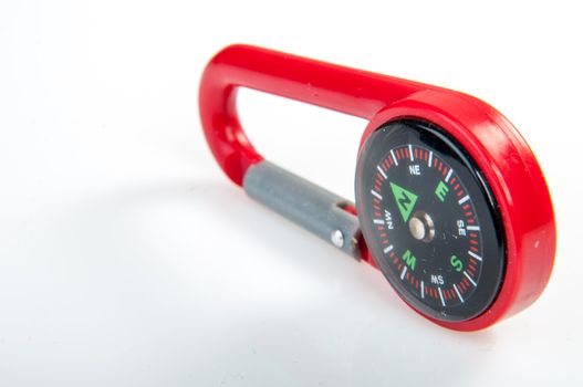 An image of compass showing north direction