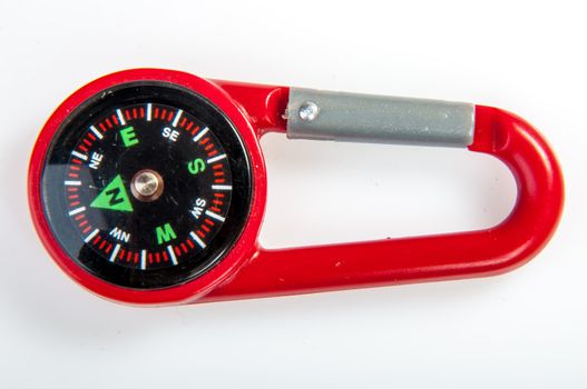 An image of compass showing north direction