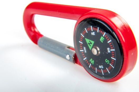 An image of compass showing north direction