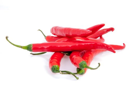 An image of red chilli pepper isolated