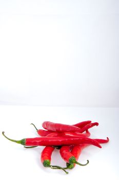 An image of red chilli pepper isolated