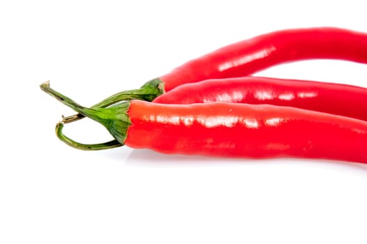 An image of red chilli pepper isolated