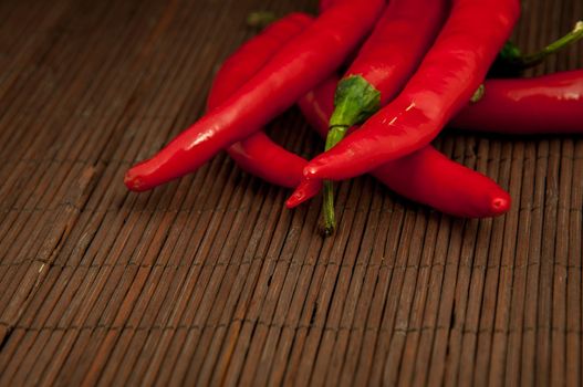 An image of red chilli pepper isolated