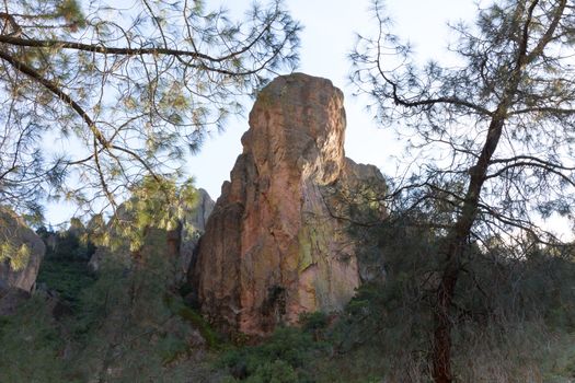 Pinnacles National Monument in California, USA.