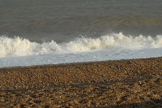 Beach in Suffolk, England