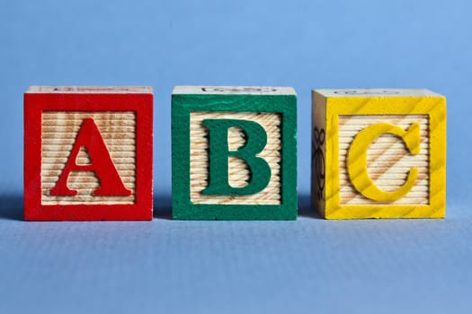 Alphabet blocks