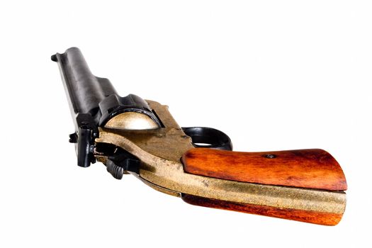 Gun isolated on white background