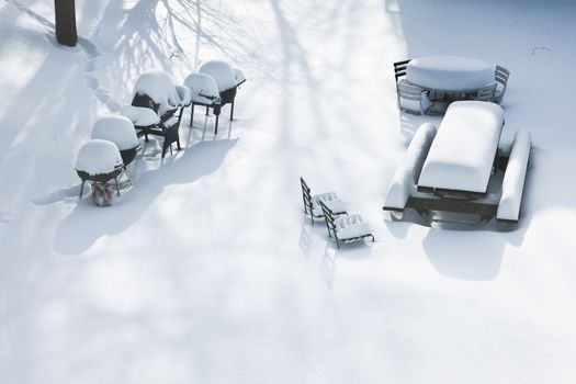 After snow storm