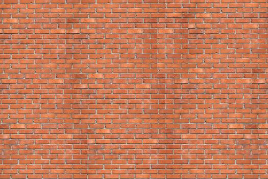 Wall of a house from a red brick. A background
