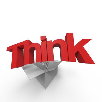Concept of "think outside the box"