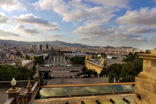 Placa De Espanya, Barcelona. Spain