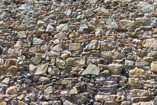 wall of stones block texture backdrop