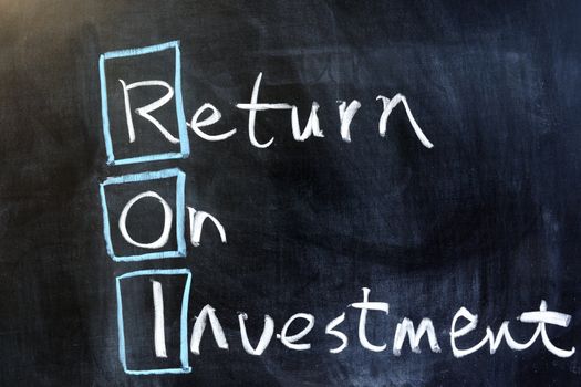 Chalk drawing - Return on investment