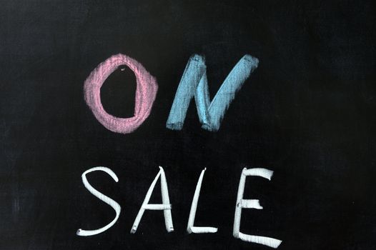 Chalk drawing - Concept of on sale