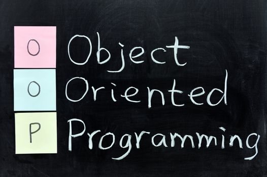 Chalk writing - OOP, Object Oriented Programming