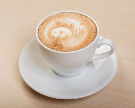 cappuccino cup.coffee   close up 
