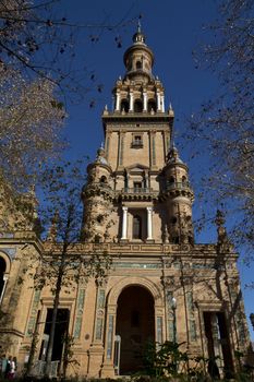 a most famous place of sevilla, andaloucia