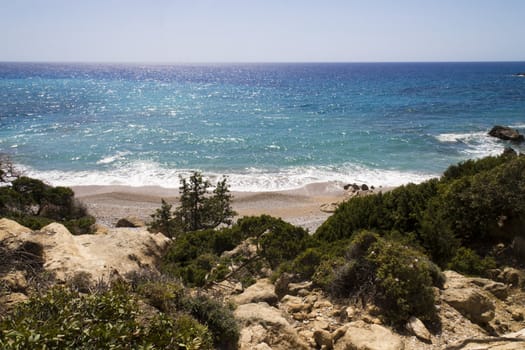 landscape of rhodes