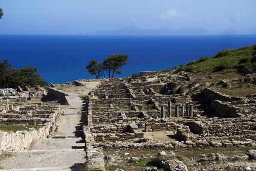 landscape of rhodes