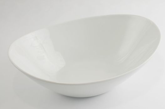 White china bowl