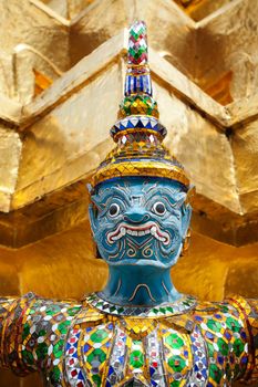 Giant Buddha in Grand Palace, Thailand