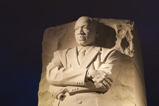 WASHINGTON, DC - OCTOBER 10: Memorial to Dr. Martin Luther King on October 10, 2012. The memorial is America's 395th national park. 