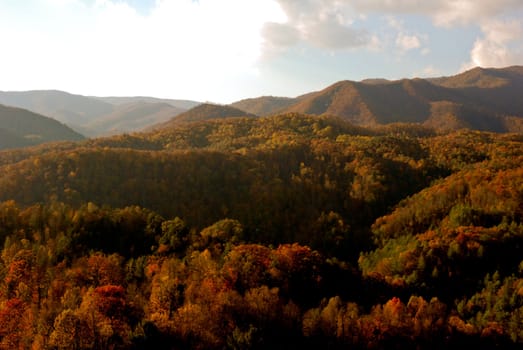 Asheville in the fall