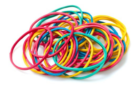 Colored rubber bands