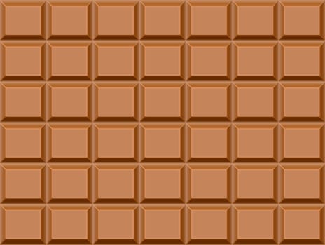 Seamless texture with chocolate bar background. chocolate wallpaper