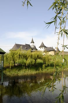 monastery on the lake