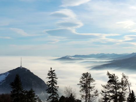 mountains landscape