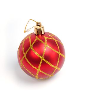 red christmas balls .embellishment cristmas