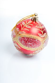 red christmas balls .embellishment cristmas