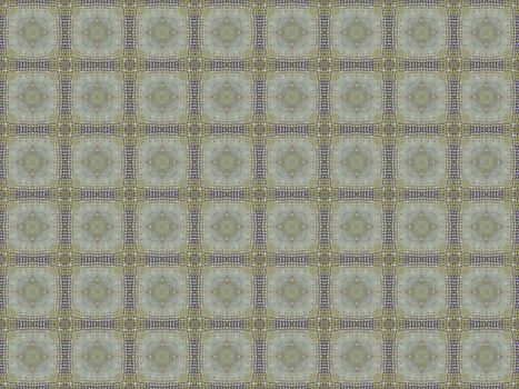 Vintage shabby background with classy patterns. Geometric or floral pattern on paper texture in grunge style.