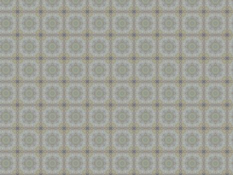 Vintage shabby background with classy patterns. Geometric or floral pattern on paper texture in grunge style.