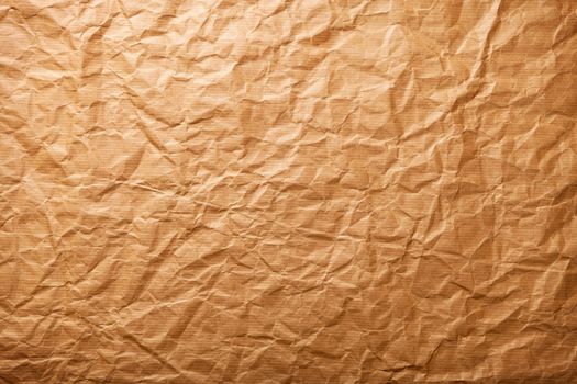 Beige crumpled paper for background, vintage style