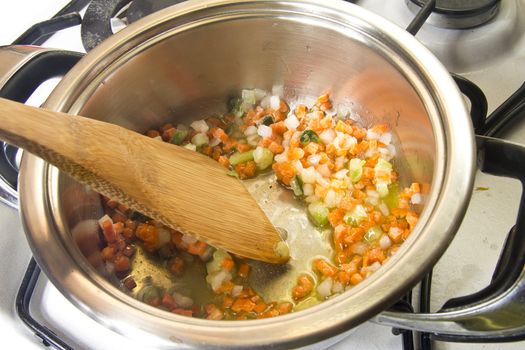 tomato italian fried for pasta