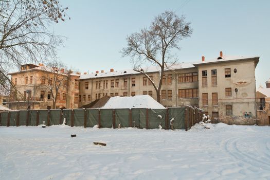 Abandoned Jewish Hospital in Kaunas Lithuania