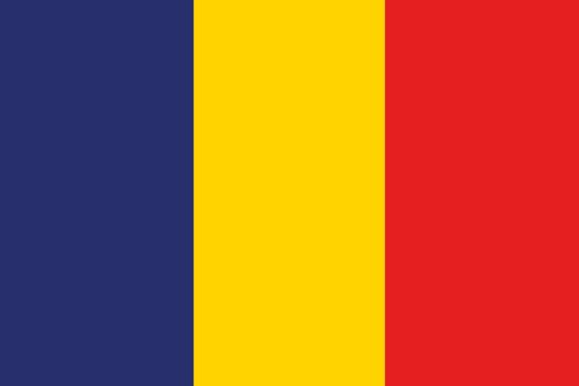 An illustration of the flag of Romania