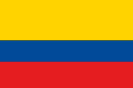 An illustration of the flag of Colombia