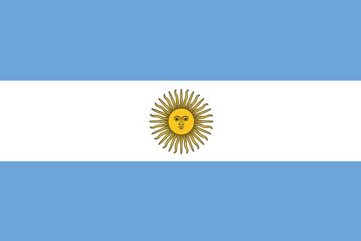 An illustration of the flag of Argentina