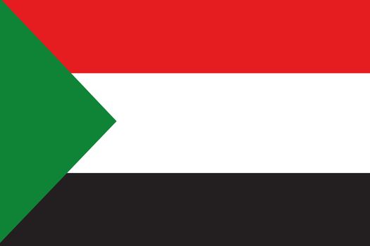 An illustration of the flag of Sudan