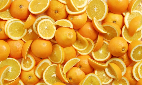 Group of orange for background
