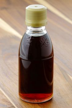 delicious grade B maple syrup, the darkest color gives it a strong maple bouquet