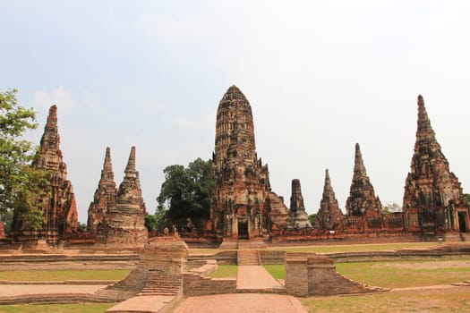 temple in ayutthaya , Thailand