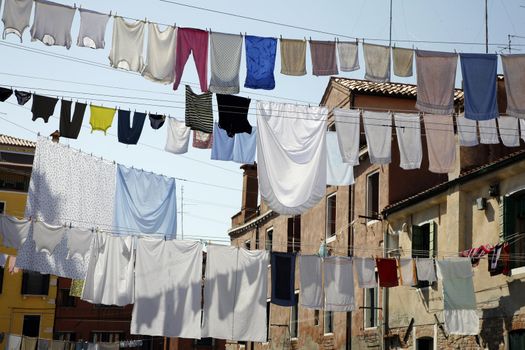 Washing day in Arsenale - Venice, Italy